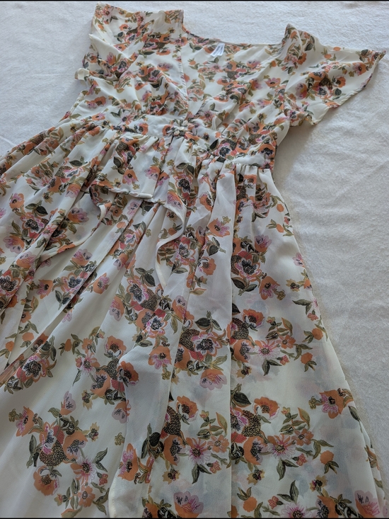 Live 4 Truth Tops - Live 4 Truth Floral Hi Low Open Front Coverup Top